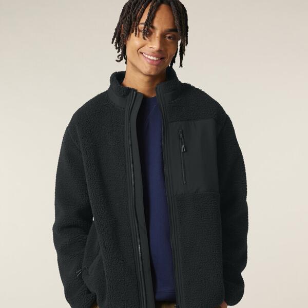 Brooker - Unisex-Sherpa-Jacke Miniaturansicht