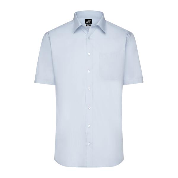 Men's Shirt Short-Sleeved Poplin Miniaturansicht